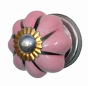 porseleinen deurknopje roze